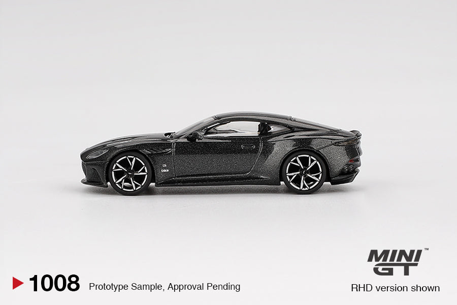 Mini GT #1008 - Aston Martin DBS 007 Edition, schwarz | 1:64