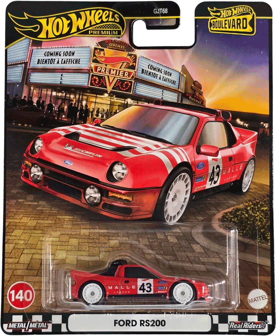 Hot Wheels Boulevard #140 Ford RS200 | 1:64