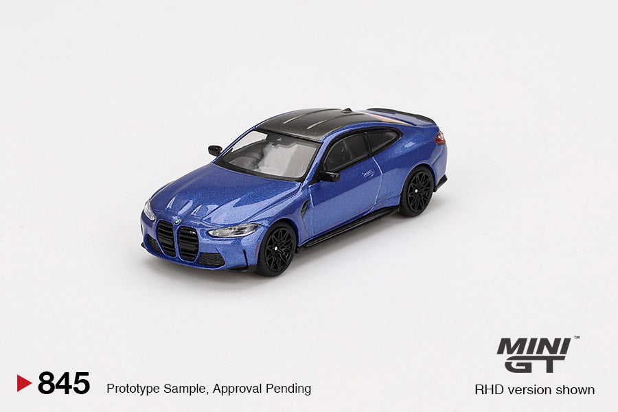 Mini GT #845 - BMW M4 (G82) Competition, blau | 1:64
