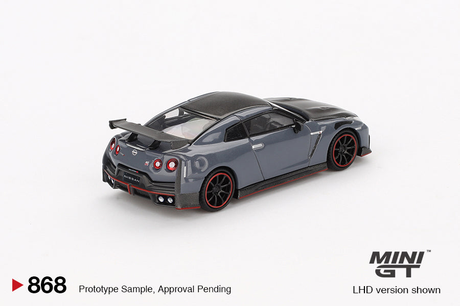 Mini GT #868 - Nissan GT-R (R35) Nismo, grau | 1:64