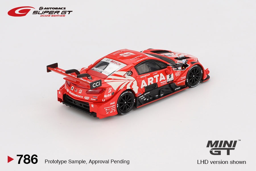 Mini GT #889 - Honda NSX-GT Type S GT500 #8 *ARTA MUGEN NSX-GT* ARTA SUPER GT Series, rot/weiß/schwarz | 1:64