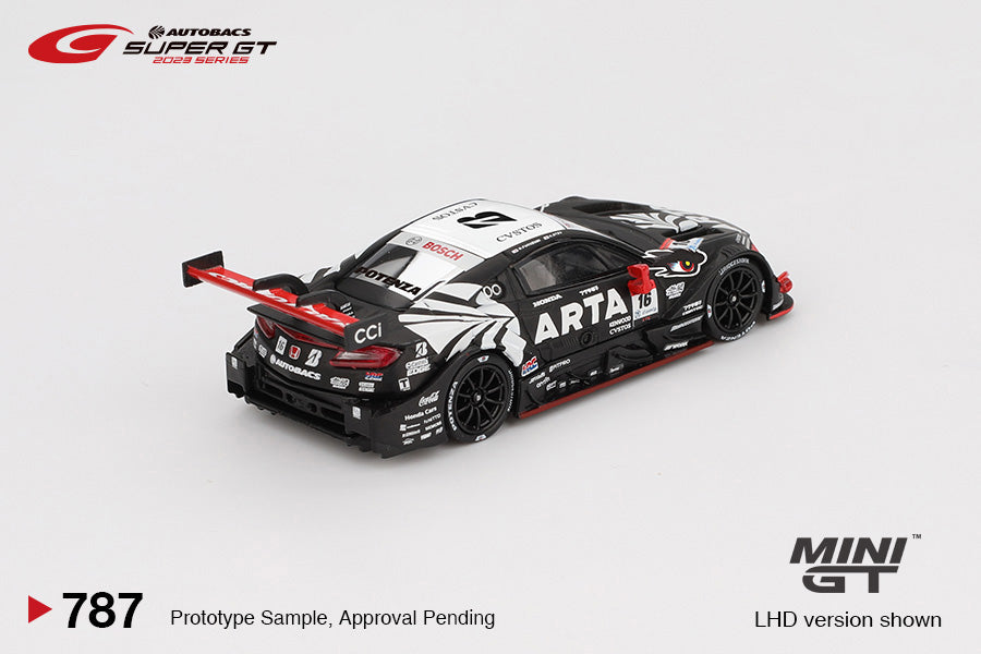 Mini GT #787 - Honda NSX-GT Type S GT500 #16 *ARTA MUGEN NSX-GT* ARTA SUPER GT Series, schwarz/rot/weiß | 1:64