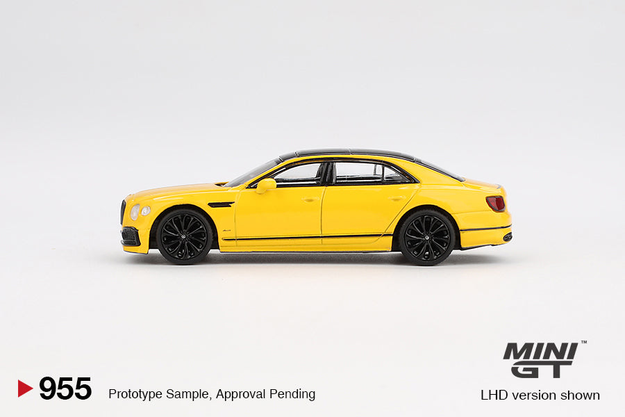 Mini GT #955 - Bentley Flying Spur Monaco, gelb | 1:64