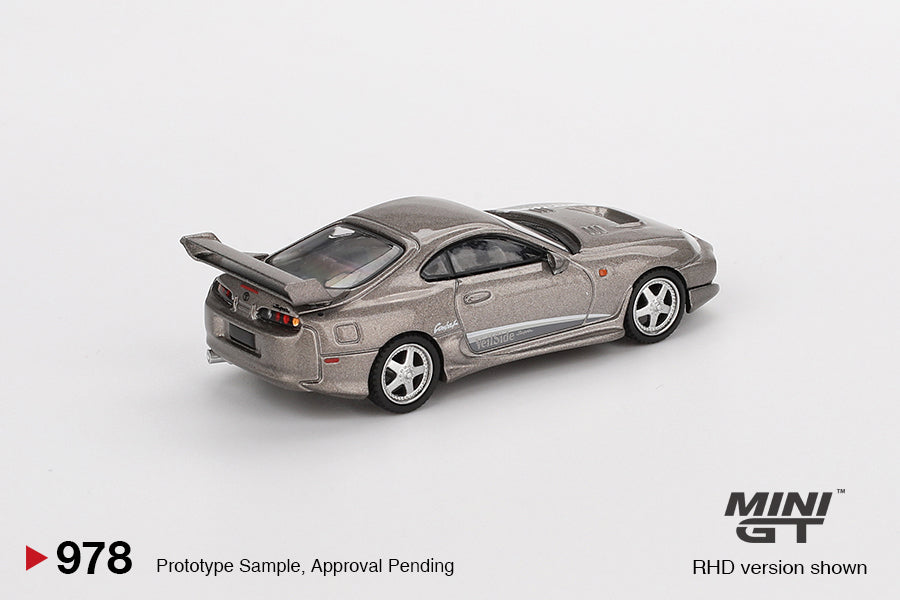 Mini GT #978 - Toyota Supra Veilside Combat V-II, grau | 1:64
