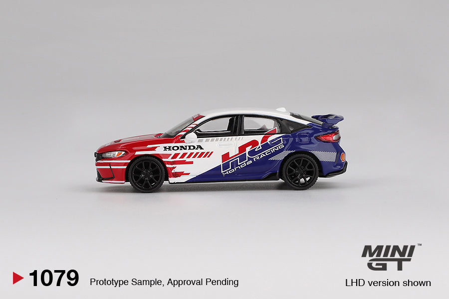 Mini GT #1079 - Honda Civic TYPE R 2024 Pace Car HRC | 1:64