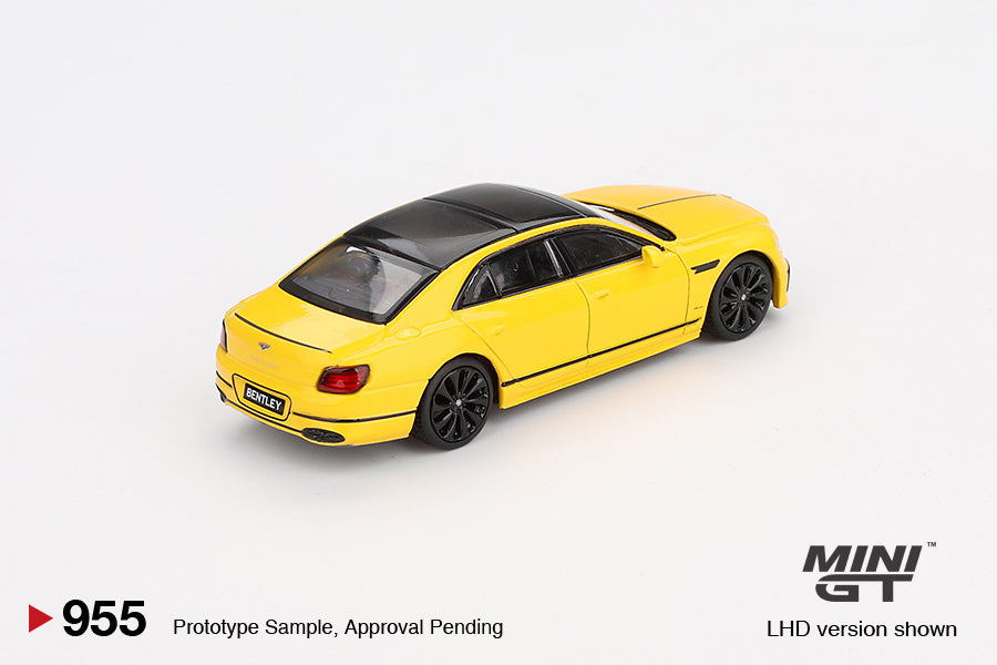 Mini GT #955 - Bentley Flying Spur Monaco, gelb | 1:64