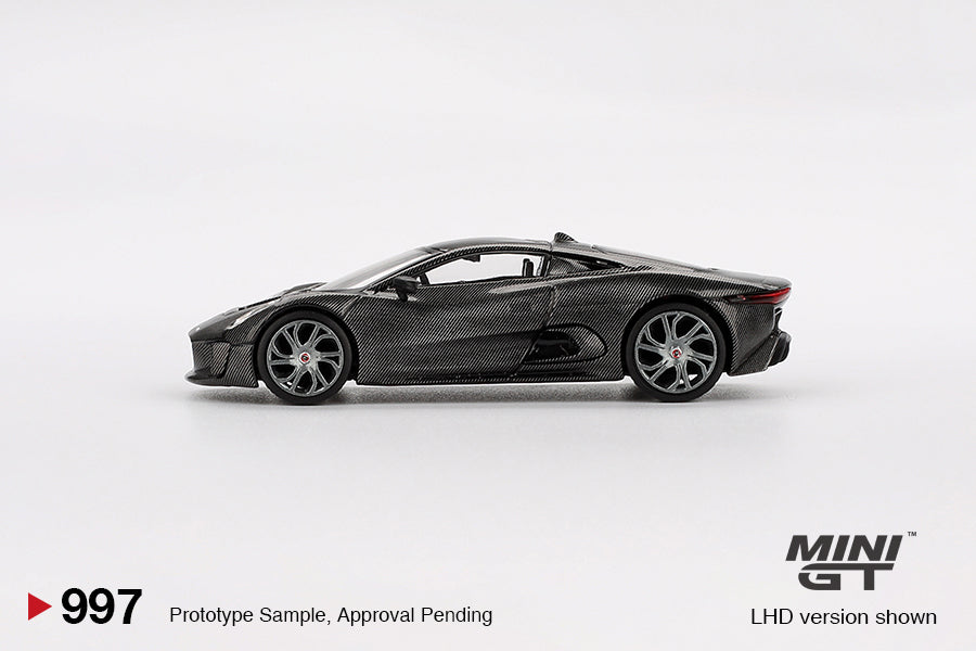 Mini GT #997 - Jaguar C-X75 Test Car, schwarz | 1:64
