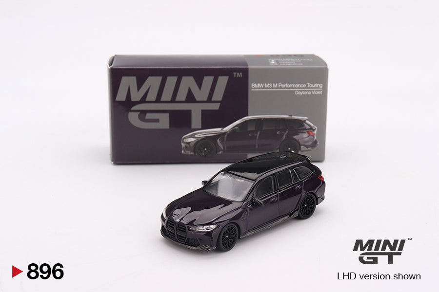 Mini GT #896 - BMW M3 Touring (G81) Performance, violett | 1:64