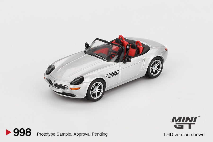 Mini GT #998 - BMW Z8, titan-silber | 1:64