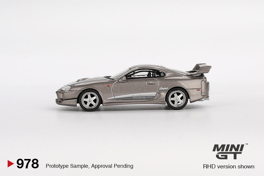 Mini GT #978 - Toyota Supra Veilside Combat V-II, grau | 1:64