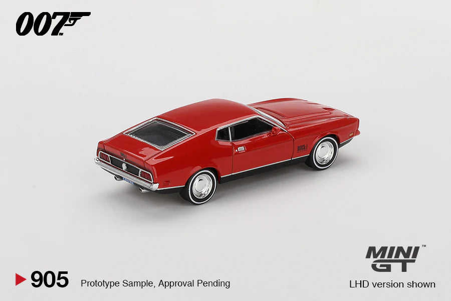 Mini GT #905-007E - Ford Mustang Mach 1 *Diamonds Are Forever* English Blister, rot | 1:64