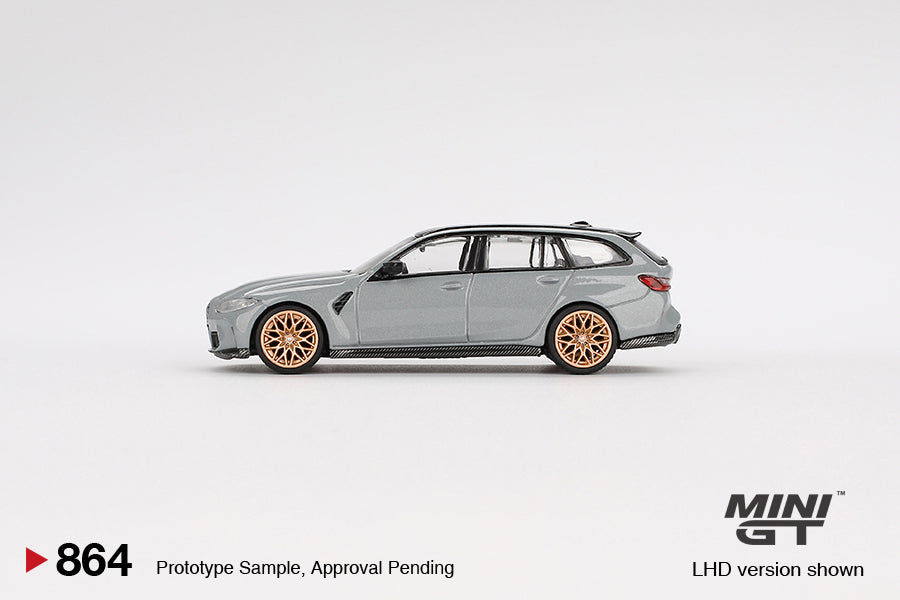 Mini GT #864 - BMW M3 Touring (G81) Competition, grau | 1:64