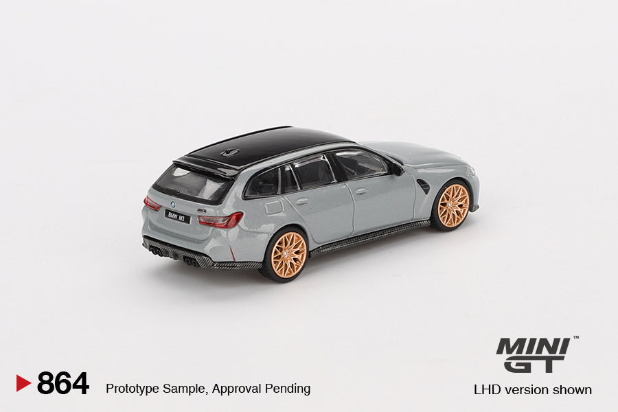 Mini GT #864 - BMW M3 Touring (G81) Competition, grau | 1:64