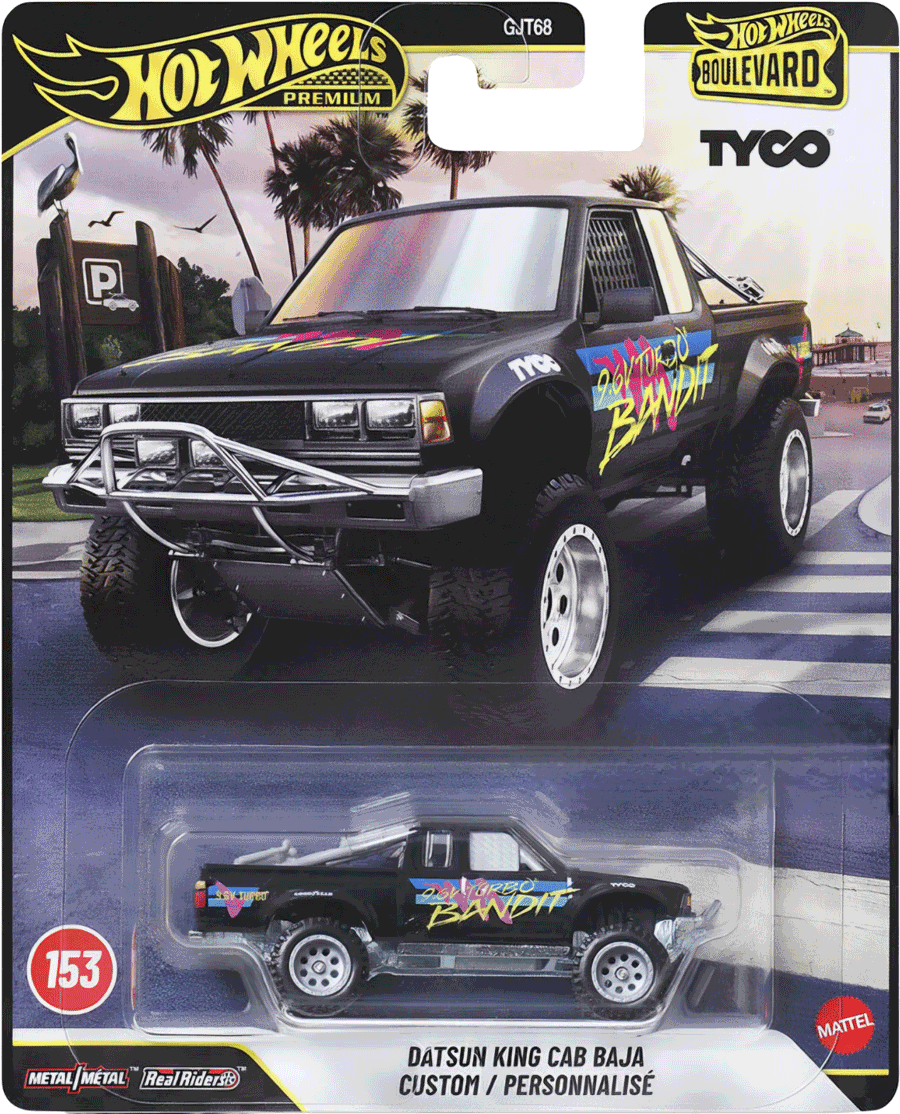 Hot Wheels Boulevard #153 Datsun King Cab Baja Custom | 1:64