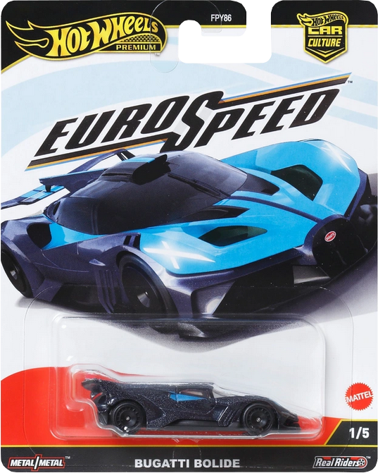 Hot Wheels 2025 Premium Car Culture Euro Speed Set | 1:64