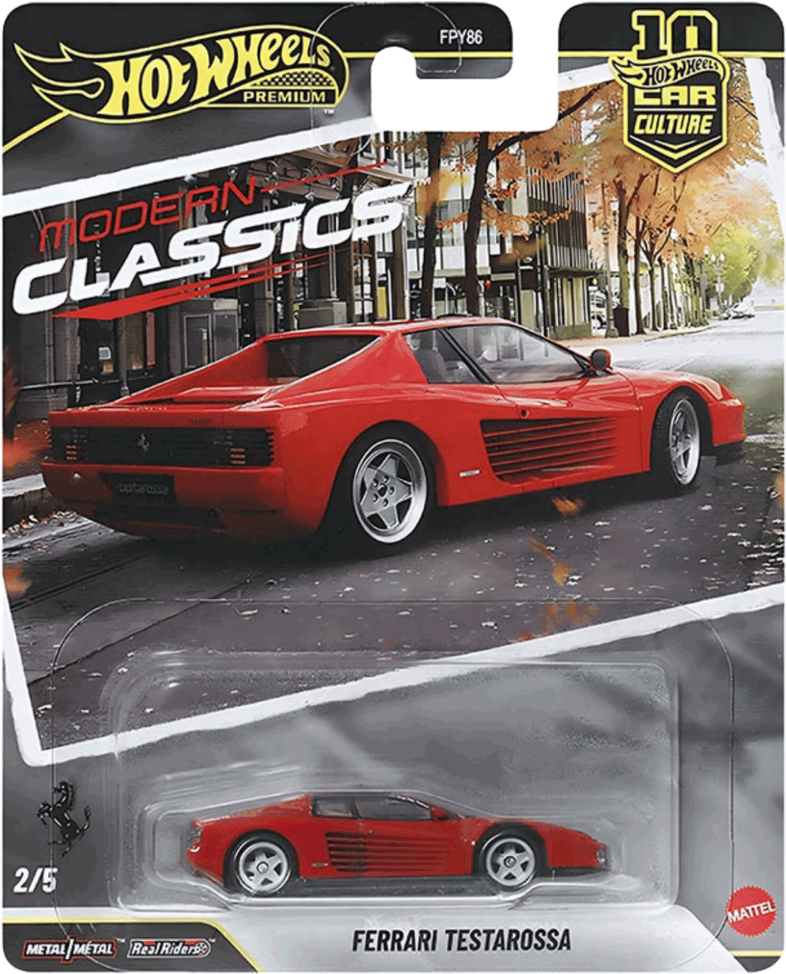 Hot Wheels 2026 Modern Classics Ferrari Testarossa | 1:64