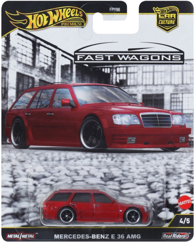 Hot Wheels Fast Wagons 2025 Mercedes-Benz E 36 AMG | 1:64