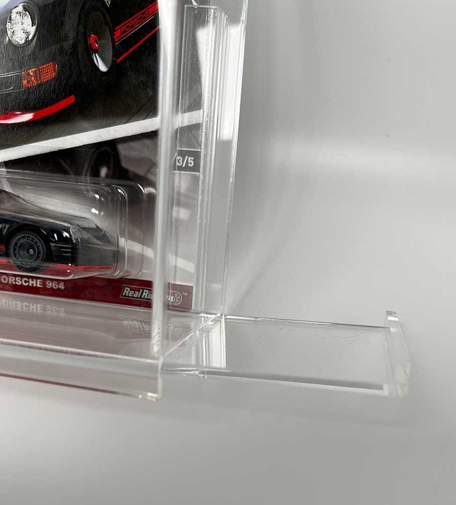 Acryl Case 1:64 Hot Wheels RLC, Longcard, Silver Series Display Case Mijo Exclusives