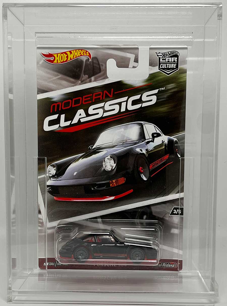 Acryl Case 1:64 Hot Wheels RLC, Longcard, Silver Series Display Case Mijo Exclusives