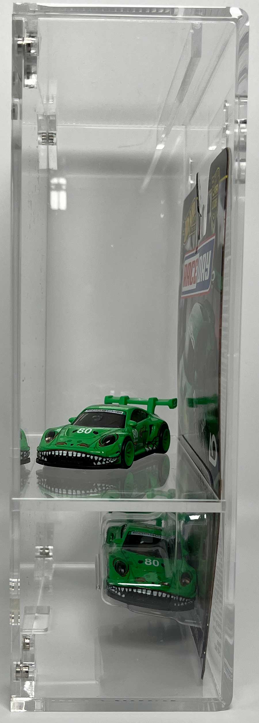 Acryl Case 1:64 Hot Wheels Premium, Mini GT Display Case mit Einsatz Mijo Exclusives
