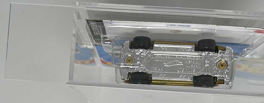 Acryl Case 1:64 Hot Wheels RLC, Longcard, Silver Series Display Case