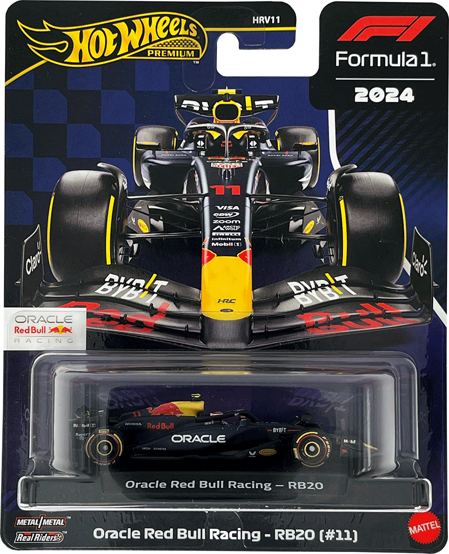 Hot Wheels Premium F1 2024 Sergio Perez Oracle Red Bull Racing - RB20 #11 | 1:64