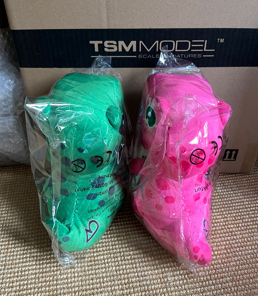 Kuscheltier-Set / Plushie-Set: REXY und ROXY AO-Racing