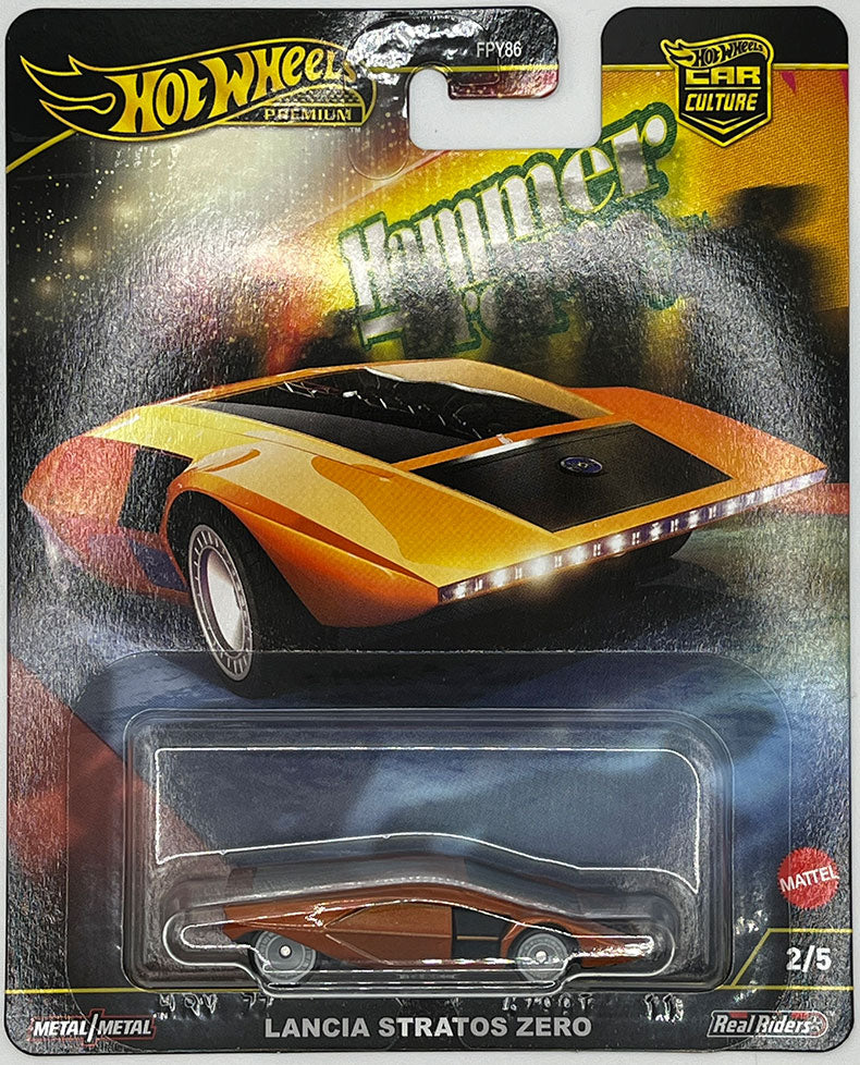 Hot Wheels Hammer Drop 2025 Lancia Stratos Zero | 1:64