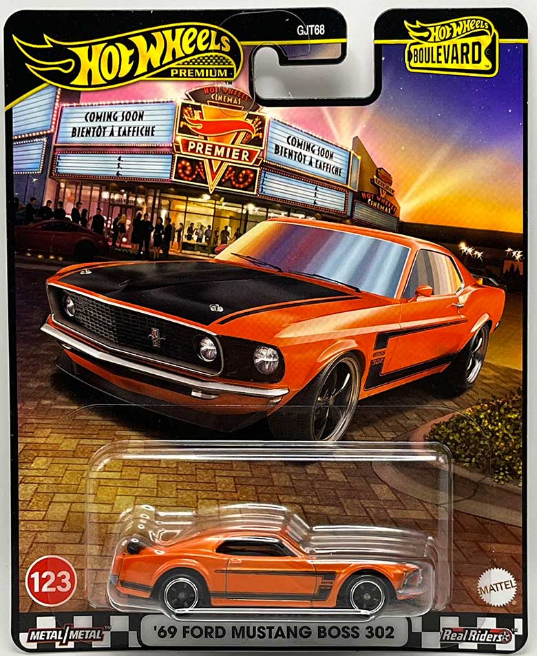 Hot Wheels Boulevard #123 '69 Ford Mustang Boss 302 | 1:64