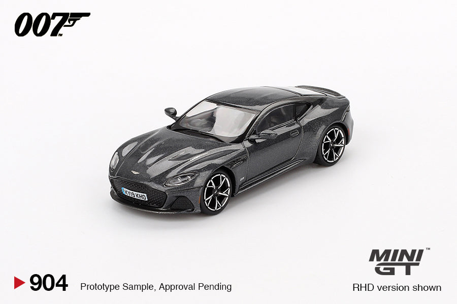 Mini GT #904-007E - Aston Martin DBS 007 No Time To Die English Blister | 1:64