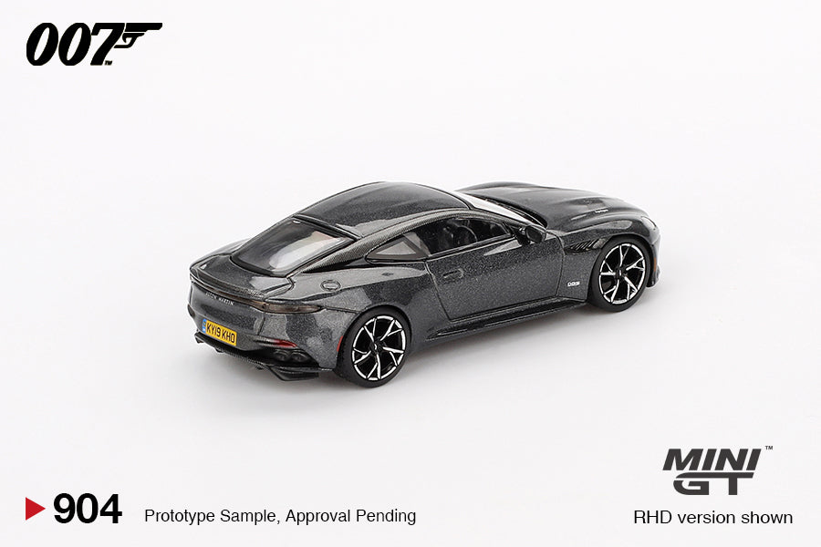 Mini GT #904-007E - Aston Martin DBS 007 No Time To Die English Blister | 1:64