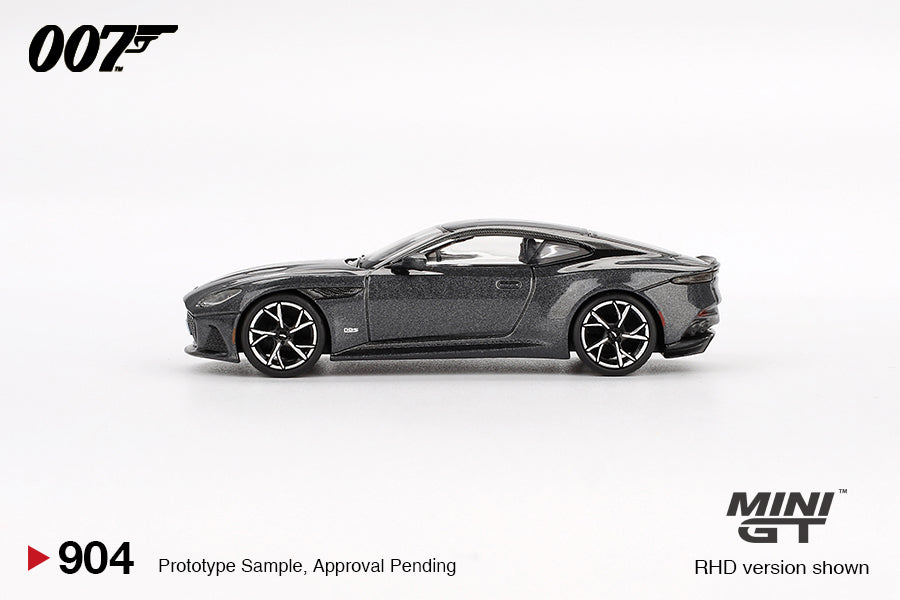 Mini GT #904-007E - Aston Martin DBS 007 No Time To Die English Blister | 1:64