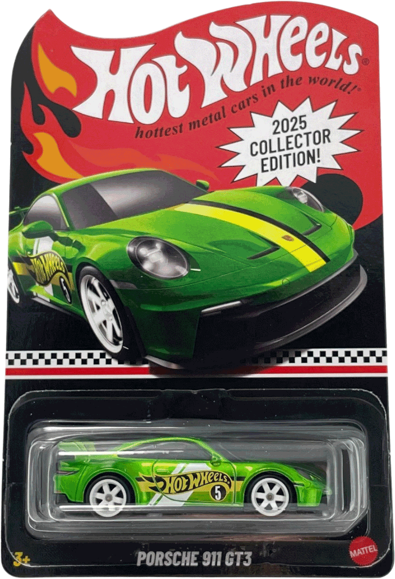 Hot Wheels 2025 Collector Edition Porsche 911 GT3 Mail-In | 1:64