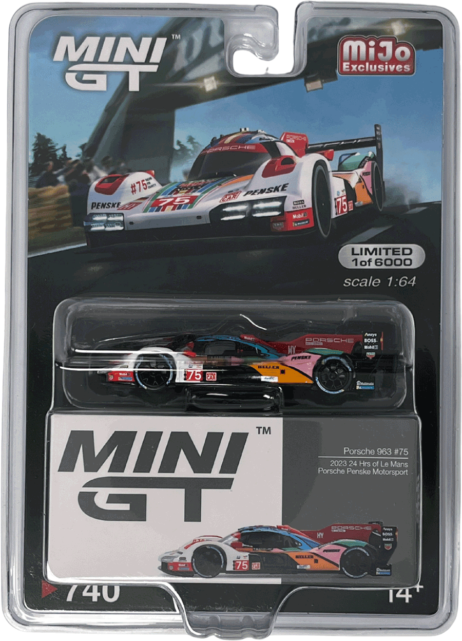 Mini GT #740 - Porsche 963 BLISTER, weiß | 1:64