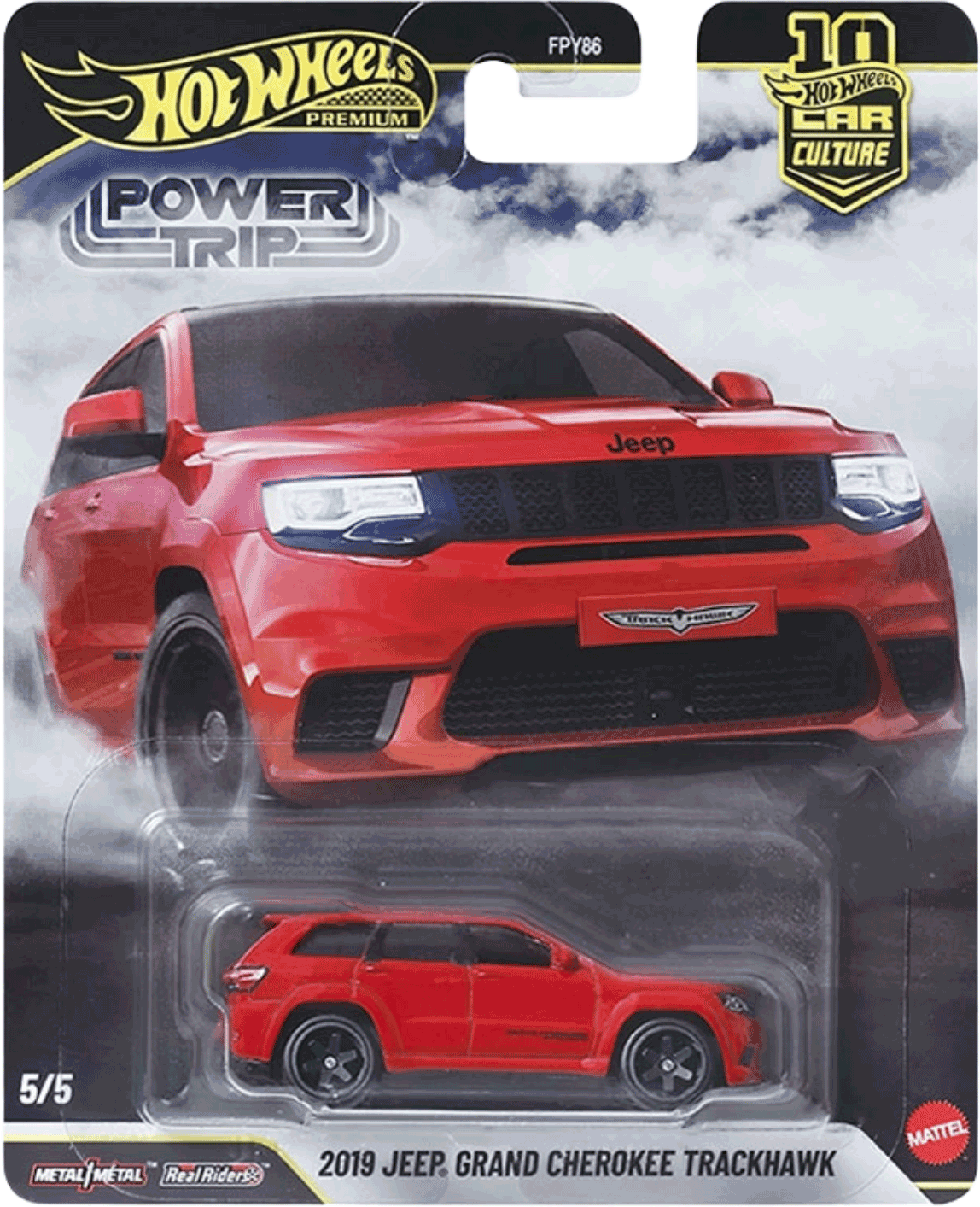 Hot Wheels 2026 Power Trip 2019 Jeep Grand Cherokee Trackhawk | 1:64