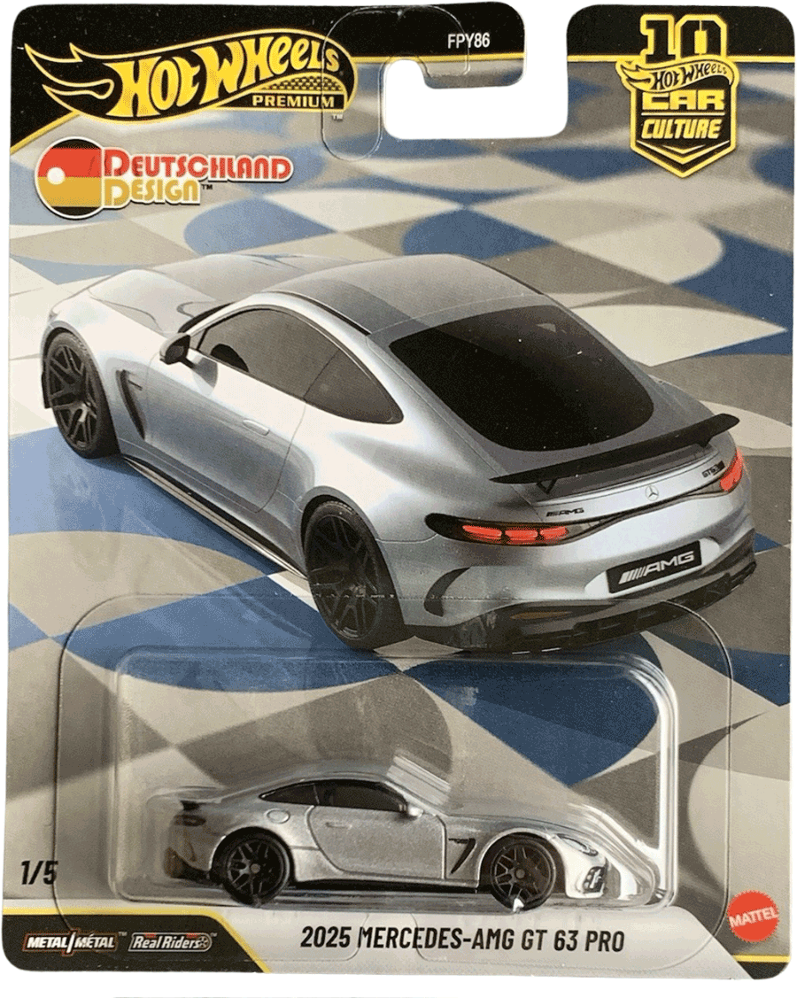 Hot Wheels 2026 Deutschland Design 2025 Mercedes-AMG GT 63 Pro | 1:64