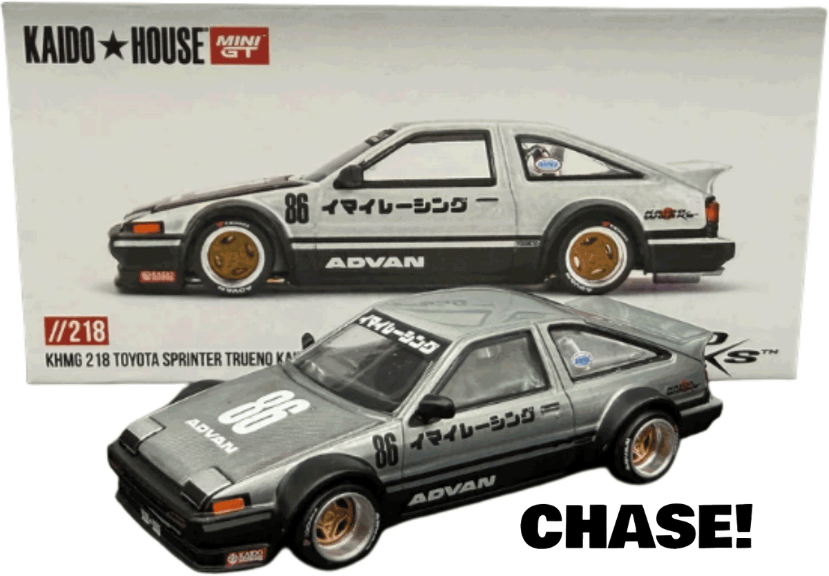 Kaido House - Mini GT: Toyota Sprinter Trueno Kaido Street V2 (KHMG218) inkl. CHANCE auf CHASE! | 1:64