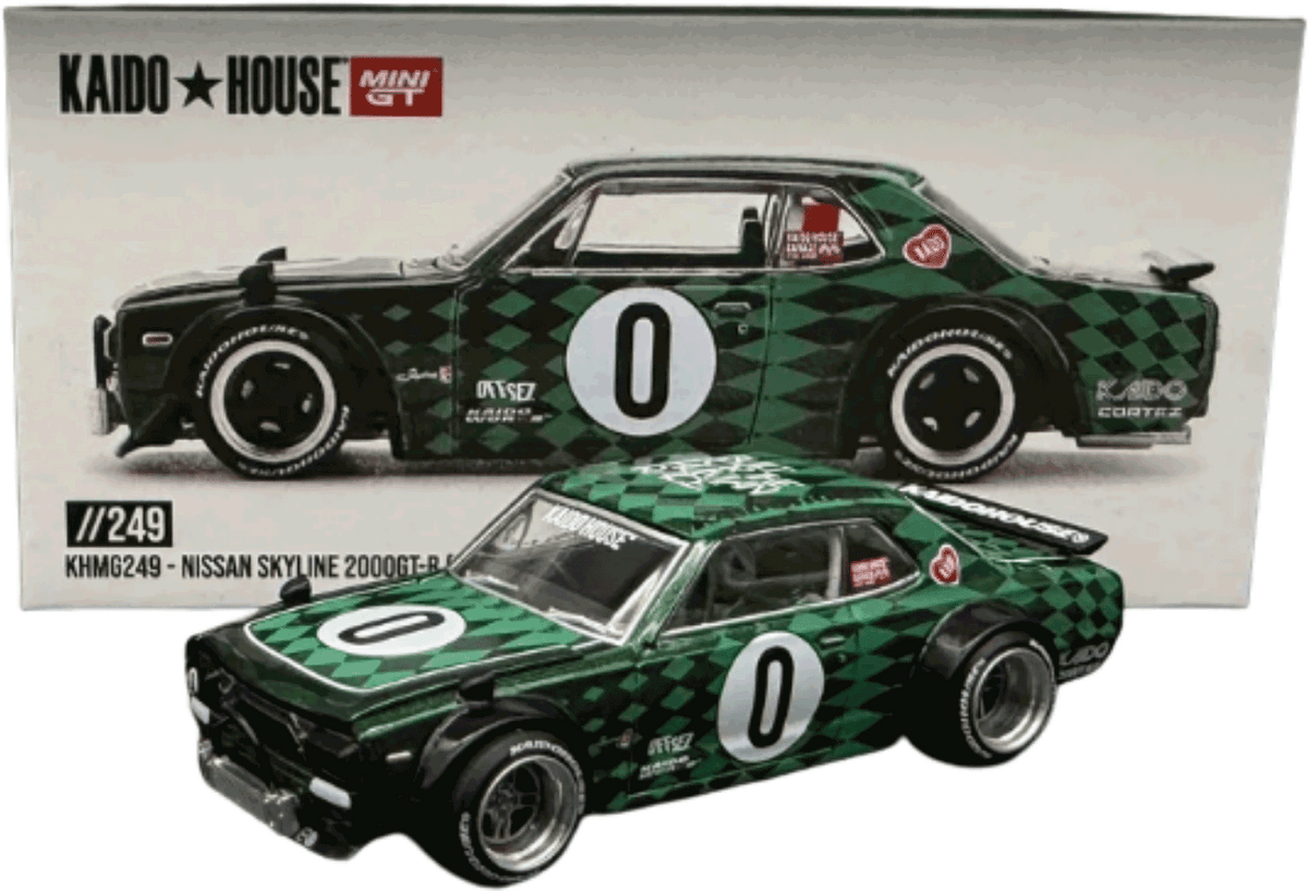 Kaido House - Mini GT: Nissan Skyline 2000GT-R (KPGC10) Cortez V1 (KHMG249) | 1:64
