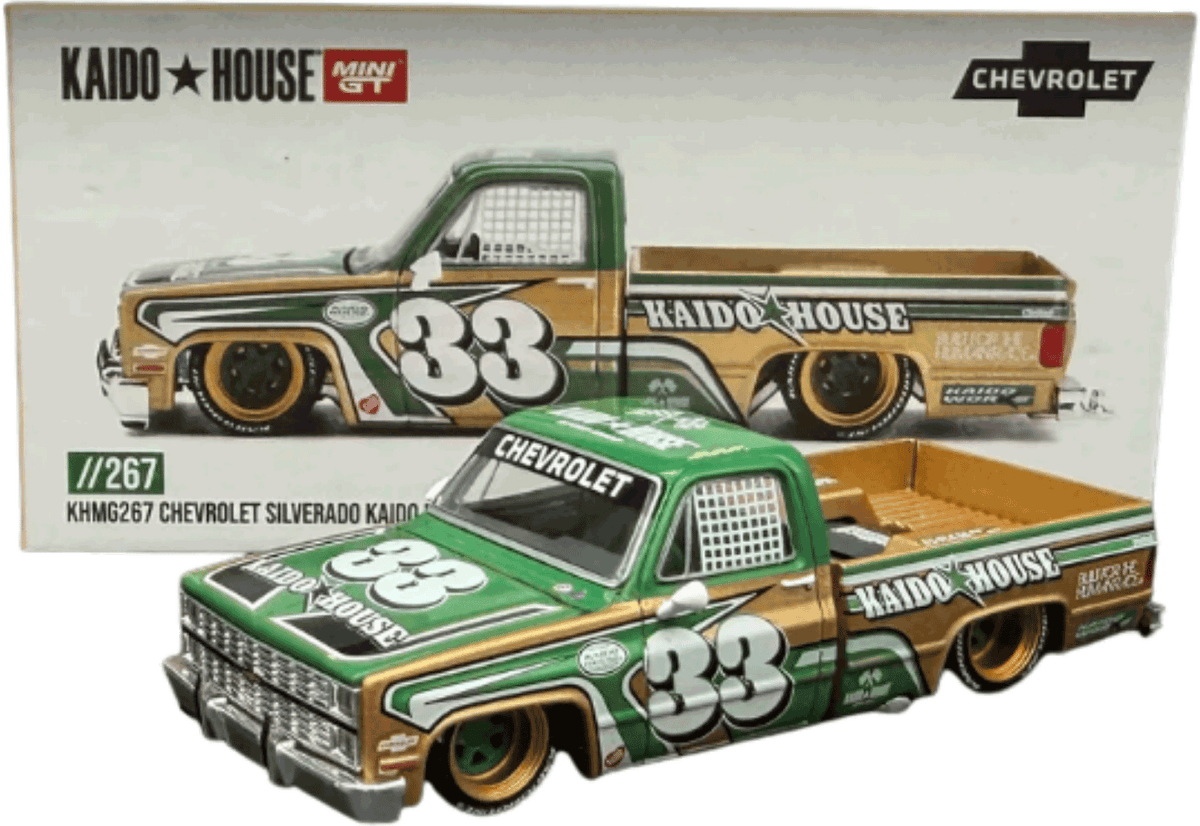 Kaido House - Mini GT: Chevrolet Silverado Kaido Intimidator V2 (KHMG267) | 1:64