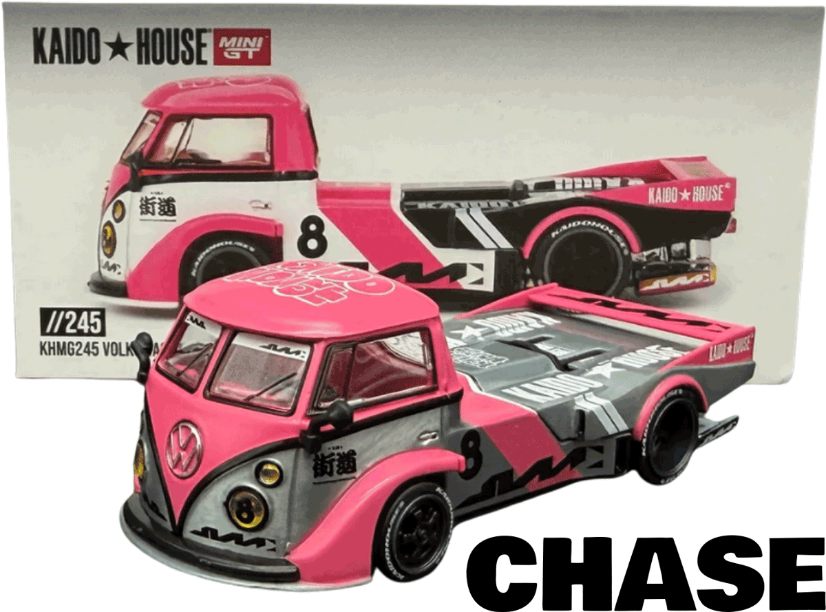 Kaido House - Mini GT: Volkswagen T1 Kaido RADVAN V1 (KHMG245) inkl. CHANCE auf CHASE! | 1:64