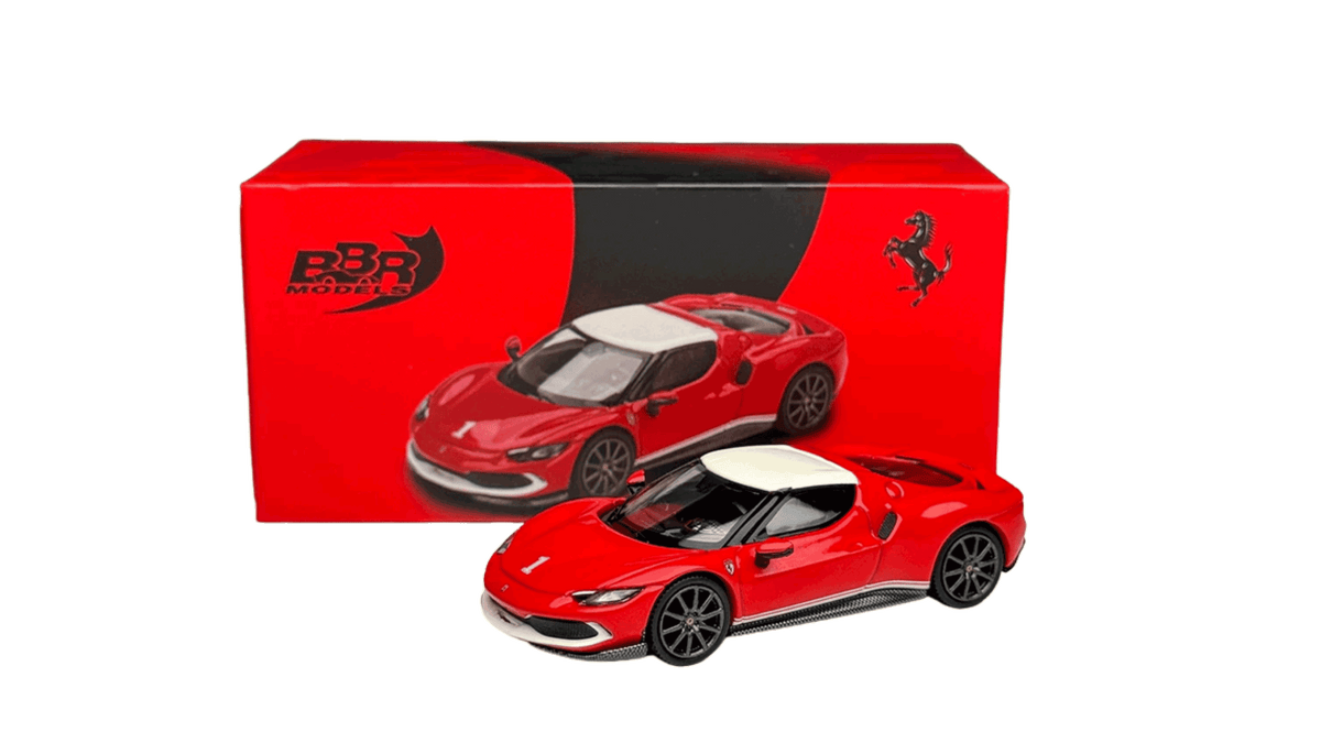 BBR Models - Mini GT: Ferrari 296 GTB, Assetto Fiorano F2004 Tribute Iivery | 1:64