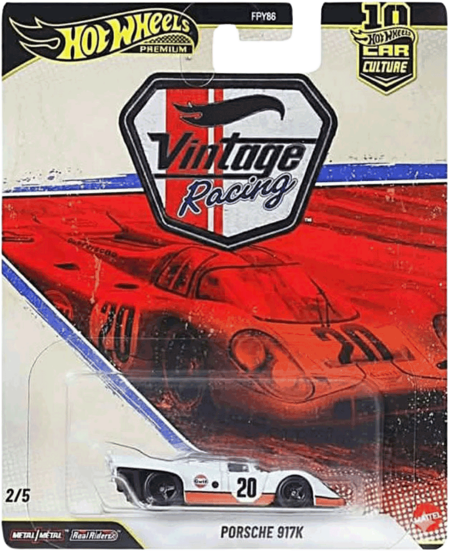 Hot Wheels 2026 Vintage Racing Porsche 917K | 1:64