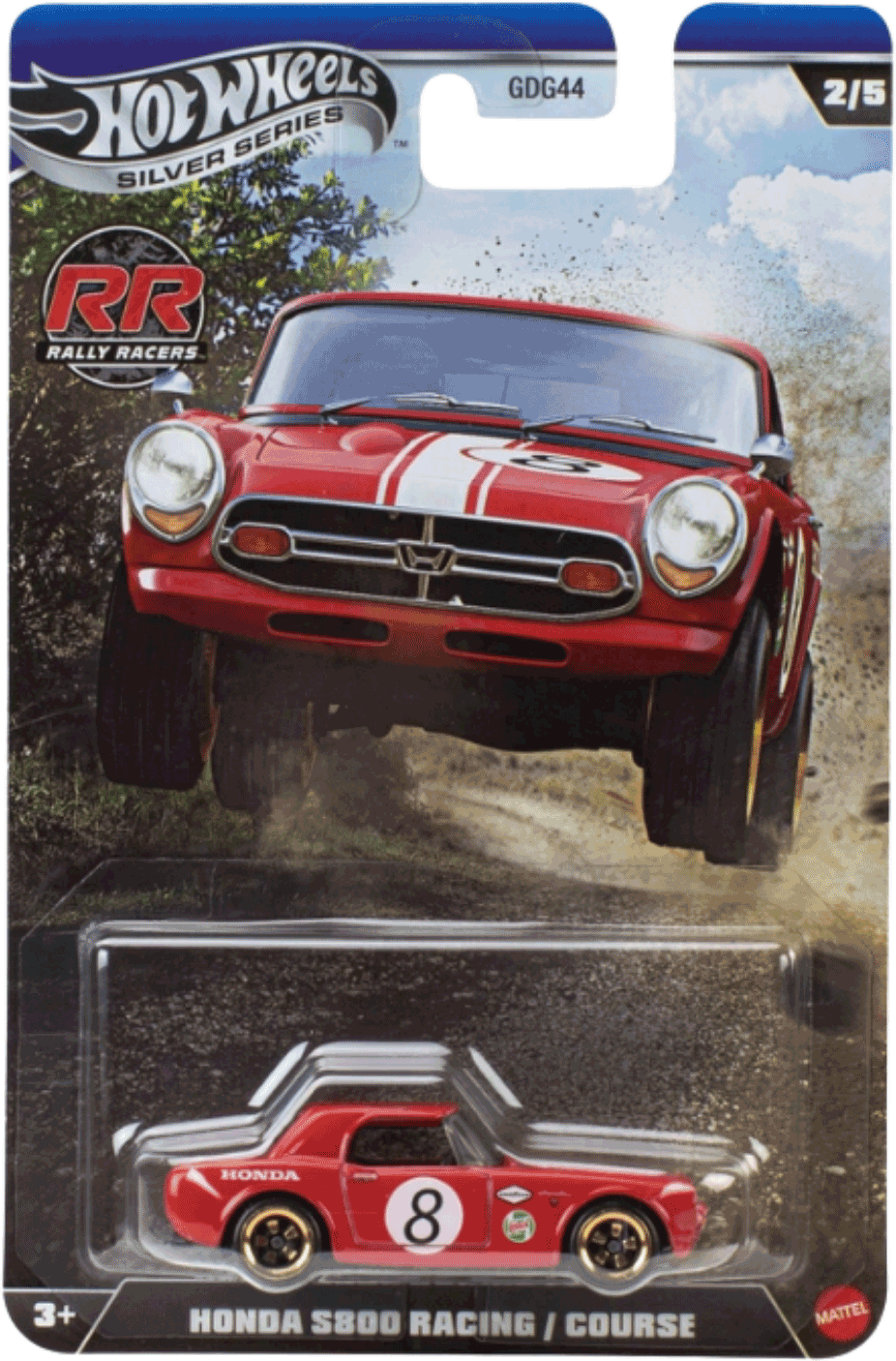 Hot Wheels 2026 Rally Racers Honda S800 Racing / Course | 1:64