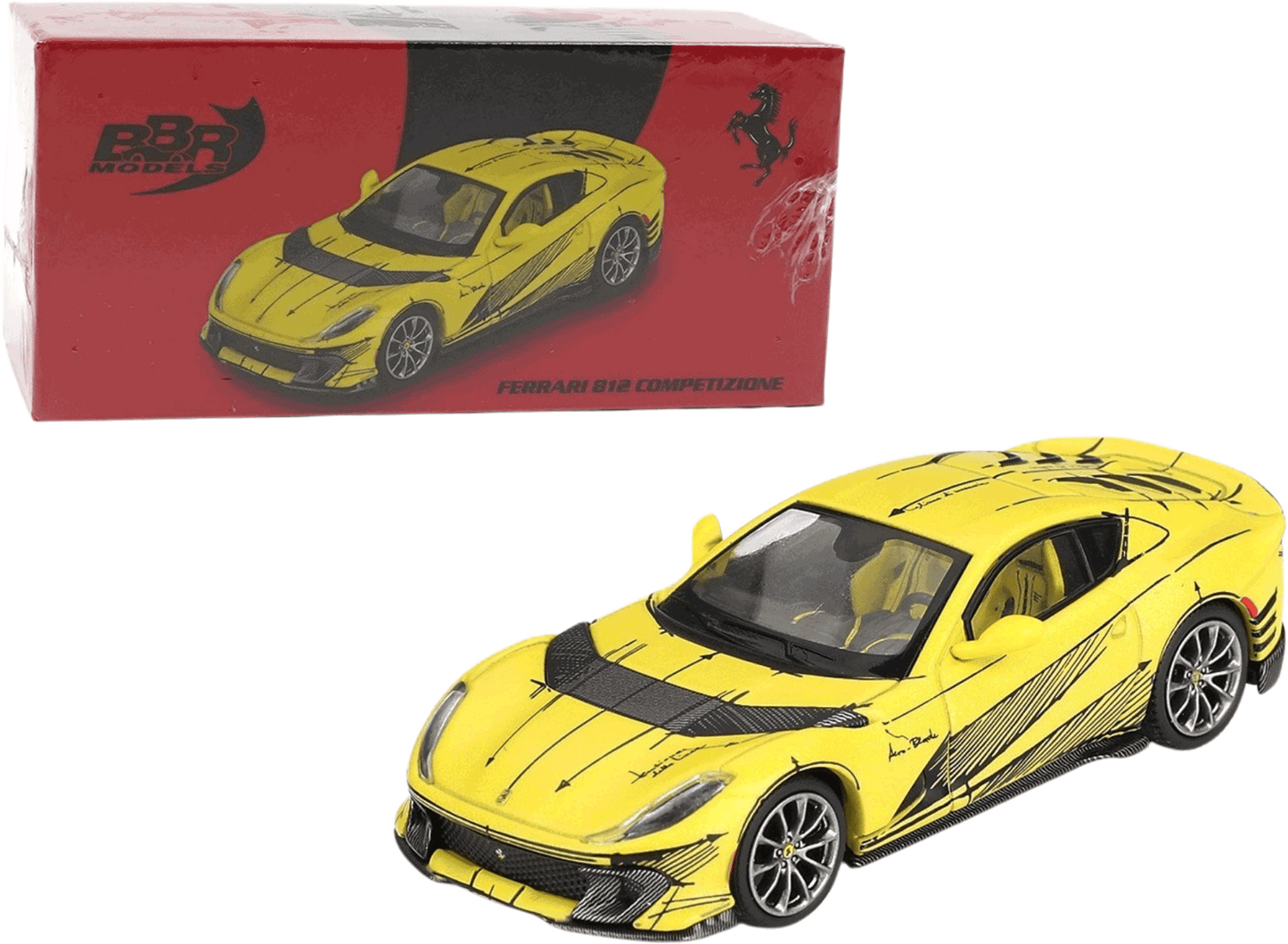 BBR Models - Mini GT: Ferrari 812 Competitizone, Tailor made | 1:64