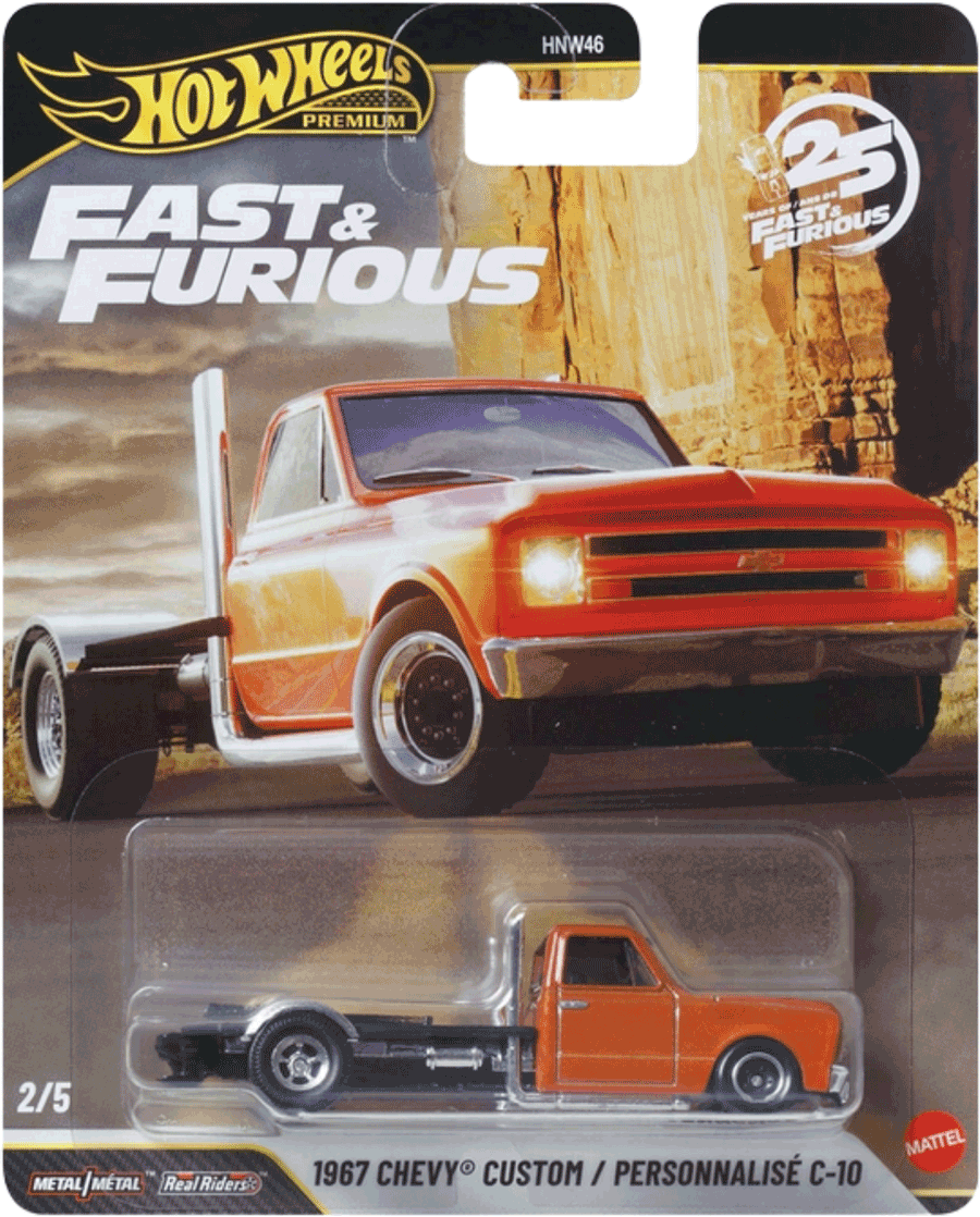 Hot Wheels 2026 Premium Fast & Furious 1997 Chevy Custom C-10 | 1:64