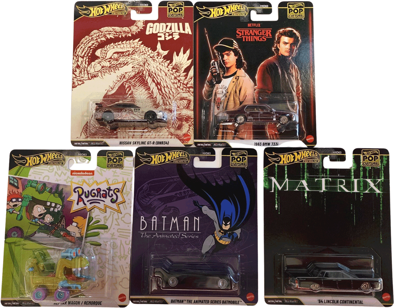 Hot Wheels Pop Culture 2026 979 N-Assortment Set | 1:64