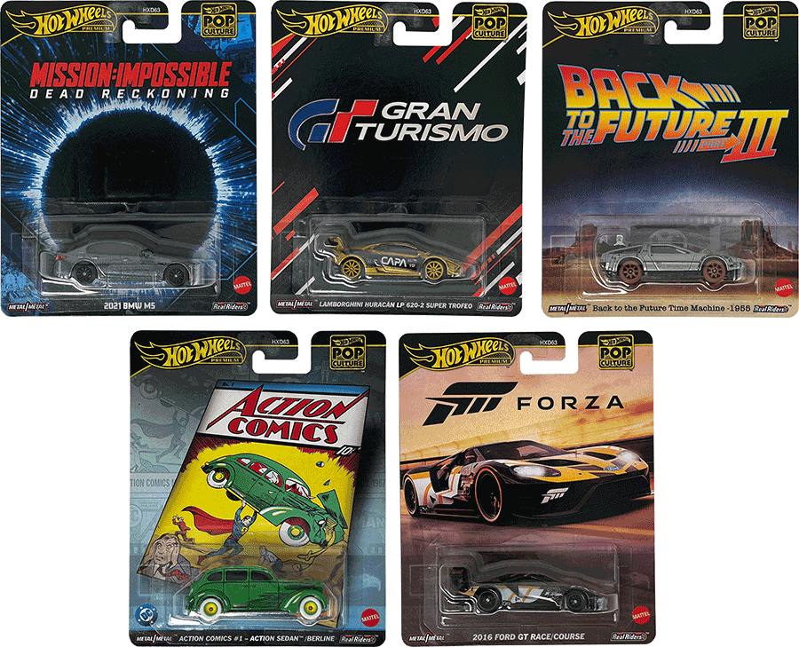 Hot Wheels Pop Culture 2025 Set 979L
