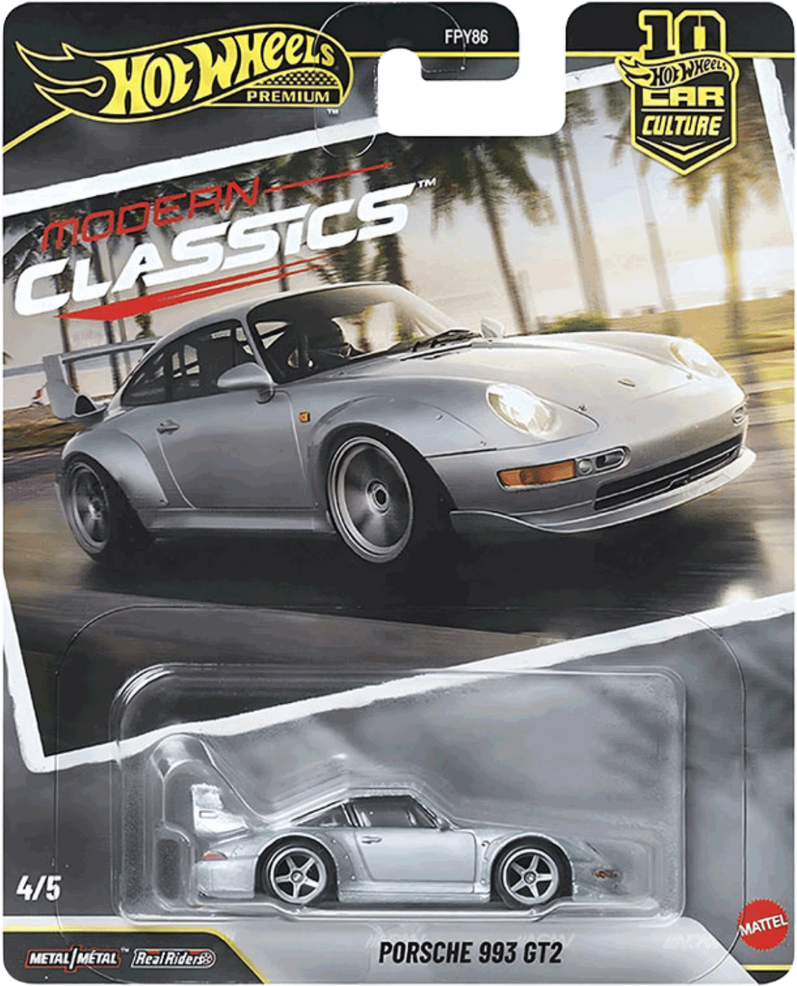 Hot Wheels 2026 Modern Classics Porsche 993 GT2 | 1:64