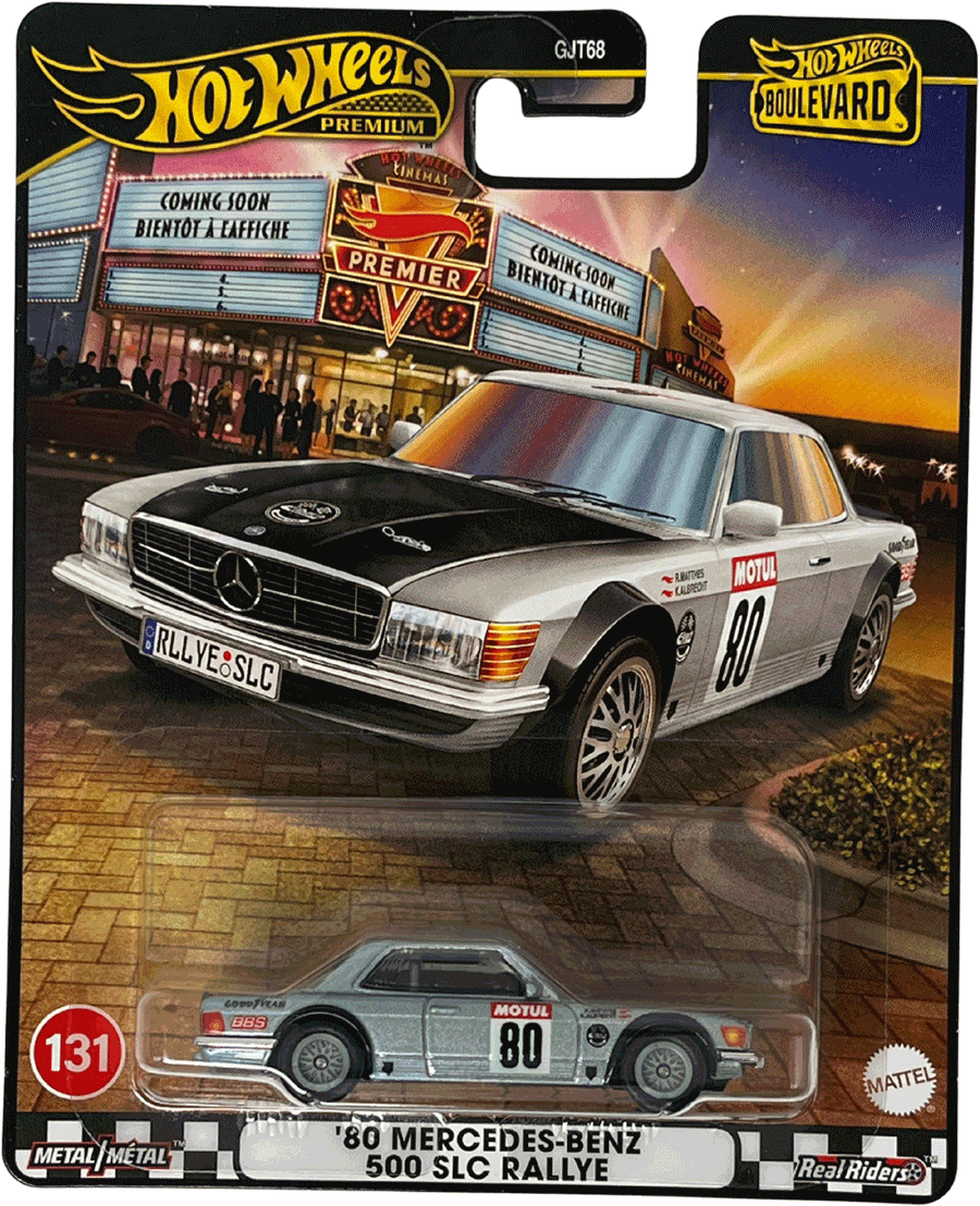 Hot Wheels Boulevard #131 '80 Mercedes-Benz 500 SLC Rallye | 1:64
