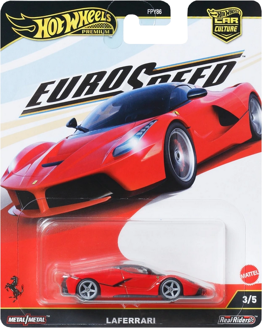 Hot Wheels 2025 Premium Car Culture Euro Speed Set | 1:64